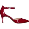 thumbnail image 6 of Bandolino Womens Ginata Patent Leather Ankle Strap, 6 of 8