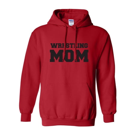 Wrestling Mom Adult Hooded Sweatshirt