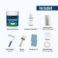 thumbnail image 2 of DWIL Tub Paint, Tub and Tile Refinishing Kit with Tools, White Bathtub Paint Water Based &Low Odor, Easy to Use for Sink Bathroom Shower, Semi-Gloss White 35oz/50-55sq.ft, 2 of 5