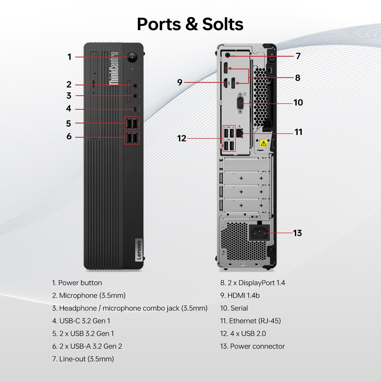 Lenovo ThinkCentre Business SFF Desktop, AMD Quad-core Ryzen 3 Pro Lenovo ThinkCentre Business SFF Desktop, AMD Quad-core Ryzen 3 Pro