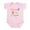 Petal Pink, variant on CafePress - I Love Pepe Infant Bodysuit - Baby Light Bodysuit, Size Newborn - 24 Months