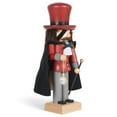 thumbnail image 2 of Alexander Taron 11" Red and Gray Christian Ulbricht Drosselmeier Nutcracker Decoration, 2 of 6