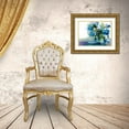 thumbnail image 3 of Loreth, Lanie 32x25 Gold Ornate Wood Framed with Double Matting Museum Art Print Titled - Blue Haven I, 3 of 4