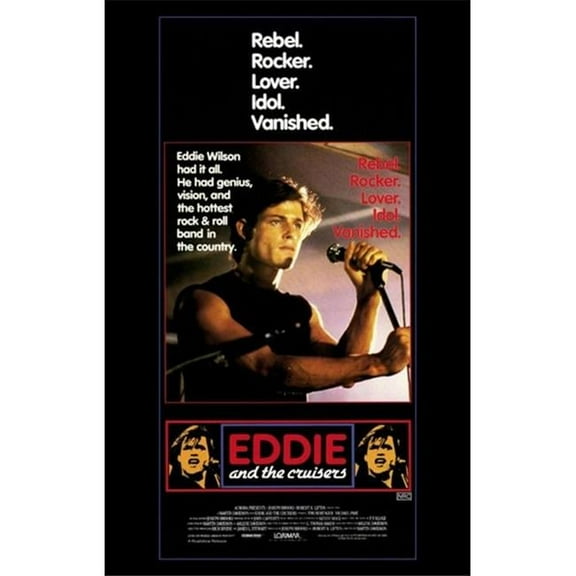 Eddie & The Cruisers Movie Poster - 11 x 17