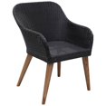 thumbnail image 3 of vidaXL 5 Piece Garden Dining Set Black, 3 of 5