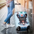 thumbnail image 3 of Just a Certified Nursing Assistant Cna Who Loves Her French Bulldog Travel Luggage Cover Dog Lover Gifts Suitcase Dust Protective Decor - 00003, 3 of 5