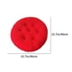 thumbnail image 3 of Cojín de asiento de terciopelo extra grueso | Almohadilla circular blanda para el suelo 15,75"x15,75" | Cojines cómodos y mullidos para oficina, cocina, yoga, tatami | Poliéster tuftado, varios, 3 of 7