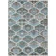 thumbnail image 2 of Addison Rugs Chantille Indoor/Outdoor Transitional Panels Teal Machine Washable Rectangle Rug, 3' x 5', 2 of 8