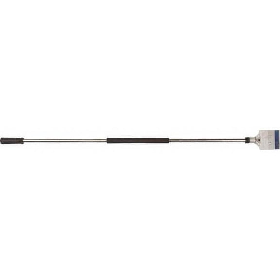Hyde Tools Stiff Carbon Steel 2-Edge Scraper 4" Blade Width, 54" Long Metal Handle