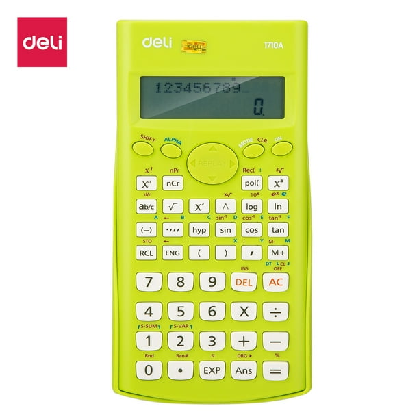 Deli Scientific Calculator Function Calculator Calculator Large Display Math Calculator for