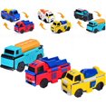 thumbnail image 1 of Rungungde Flip Racers Autos transformables Autos de diseño dual transformables Autos transformables Kiddie Corner Mini 2 en 1 Flip Car Toy Set Vehículos transformables Regalo para niños (#1), 1 of 8