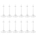 thumbnail image 1 of 12Pcs Doll Stand Action Figure Display Organizer Doll Support Doll Display Bracket Doll Holder-Transparent-, 1 of 2