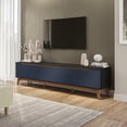 thumbnail image 1 of Mueble TV 85" Kappesberg 218cm con 3 Puertas Negro/Azul, 1 of 10