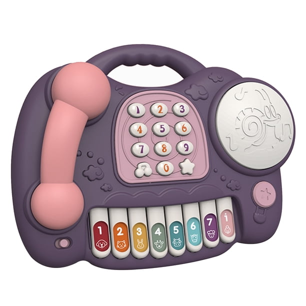 Juguete De Teléfono Electrónico Niño Teléfono Móvil Juguete De Aprendizaje Educativo Serendint FN003260-01