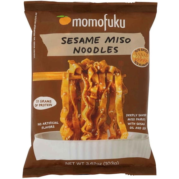 Momofuku Sesame Miso Noodles - Single Serving Packet