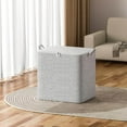 thumbnail image 4 of 220L Large Storage Bins With Lids Clearance! Storage Containers, Extra Large Storage Bags For Clothes Tote Bag, Double Zipper For Space Saving Travel, Heavy Duty Storage With Handles Under 10$, 4 of 8