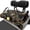 Camo Hunting Forest, variant on Uorisanigo Golf Cart Seat Covers with 4 Front Pockets, Golf Cart Accessories, Camo Hunting Forest Golf Cart Seat Towel Blanket Suitable for EZGO, Club Car & More 2-Seat Carts
