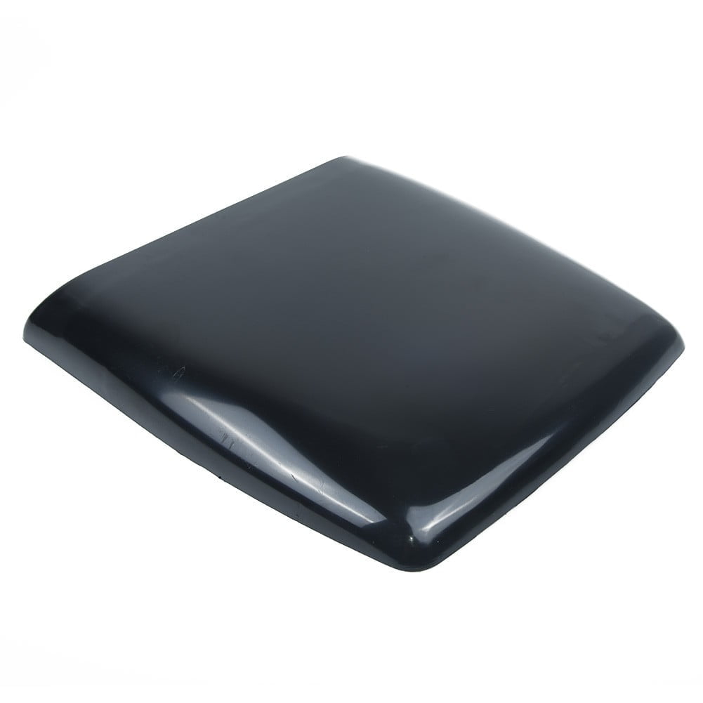 Mduoduo 1x Universal Car Bonnet Hood Scoop Air Flow Intake Vent Cover-Decorative ABS-Plastic 28*25*3.3cm Car-Acesssories Car Accessories