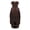 Brown 1, variant on Women Steampunk Faux Leather Boned Bustiers Corset with Skirt Party Set Brown 6XL