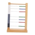 thumbnail image 1 of Pequeño marco de cuentas de madera, juguete de madera, material de aprendizaje preescolar, matemáticas preescolares 235 cm x 7 cm x 335 cm, 1 of 9