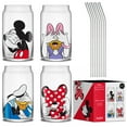 thumbnail image 3 of Disney Mickey Mouse & Friends Peek-a-Boo Tumbler Glasses, Set of 4, 3 of 19
