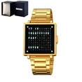 thumbnail image 4 of Lttoisl® Digital LED Pattern Display Men's Watch 3ATM Sport Stainless Steel W4N9, 4 of 6