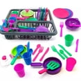 thumbnail image 4 of BKER 28 Piece Kids Kitchen Playset Realistic Cooking Toys For Children Pretend Chef Utensils Set, 4 of 6