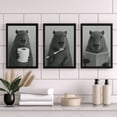 thumbnail image 5 of TheNameStore Capybara Bathroom Decor Farmhouse Photo Picture 8.5 x 11 Wall Art Art Prints Set of 3, 5 of 6