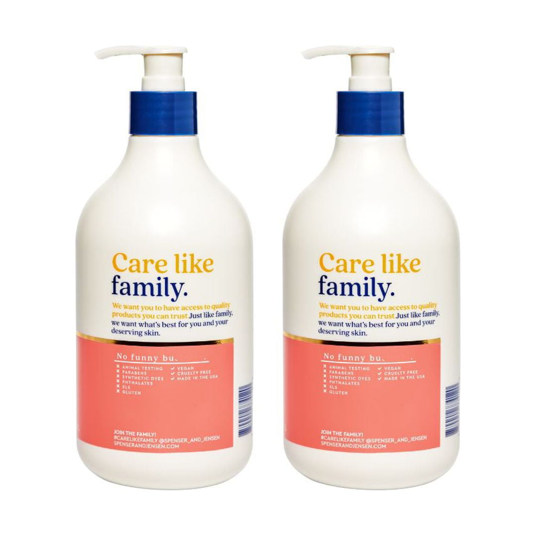 Spenser & Jensen Oil-Free Mango and Papaya Body Lotion 18 Oz, 2 Pack