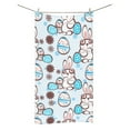 thumbnail image 2 of MKHERT Easter Bunny and Eggs Bath Towel Hand Towel Shower Towel Washcloth 30x56 inch, 2 of 3