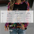 thumbnail image 3 of Enjoytime Christmas Womens Crewneck Sweatshirt Print Long Sleeve Pullover Tops Xmas Holiday Casual Trendy Sweatshirts, 3 of 5