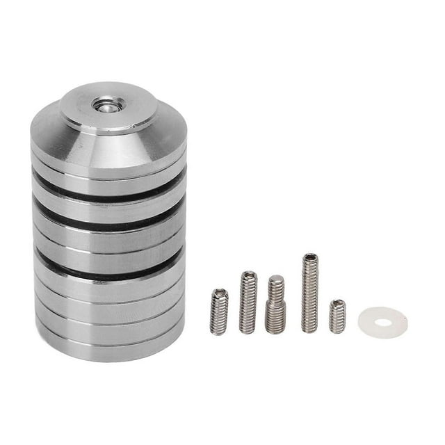 Kit de poids stabilisateur d'arc de tir à l'arc, contrepoids amovible en alliage d'aluminium pour arc classique et arc à poulies, argent