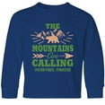 thumbnail image 3 of Inktastic Pigeon Forge Tennessee The Mountains Are Calling Long Sleeve Youth T-Shirt, 3 of 5
