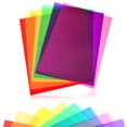 thumbnail image 1 of 9 piezas de filtros de color en gel para películas de color, 21 x 29,7 cm, películas de foco transparentes de color para estudio fotográfico, luces estroboscópicas LED, colección de arte hecha a, 1 of 7