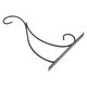 thumbnail image 1 of unbranded 2Ud Gancho De Pared Para Plantas Y Decoraciones En Metal Negro Para Interior Y Exterior, 1 of 8