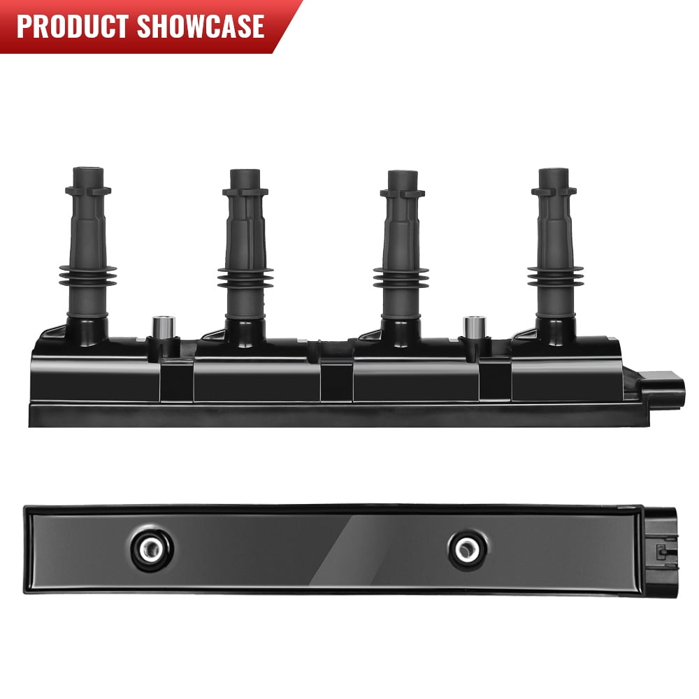 Ignition Coil Pack Compatible with 1.4L Turbo Chevy Cruze Sonic Trax Volt Cadillac ELR Buick Encore 2011 2012 2013 2014 2015 2016 2017 2018 2019 2020, Replace D521C UF669 55577898 55579072 25198623