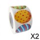 thumbnail image 1 of Pegatinas Decorativas Temáticas de Pascua Soledad 500 Piezas Autoadhesivas, 1 of 4