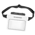 thumbnail image 2 of Riñonera impermeable para teléfono, bolsa de buceo, IPX8, impermeable, sumergible y seca Blanco, 2 of 9