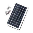 thumbnail image 1 of Panel Solar USB de Alta Potencia de 5V para Exteriores, Resistente Al Agua, Caminata, Camping, CéLulas PortáTiles, Cargador Solar de BateríA para TeléFono MóVil, 1 of 5
