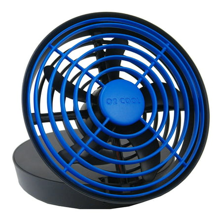 O2Cool FD05033 Battery or USB Powered Portable Fan, Assorted Colors, 5