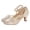 Gold, variant on Fashion Womens Dancing Shoes Breathable High Heels Outdoor Leisure Sandals Platform for Women High Hee Sequins Shoes Social Dance Shoes