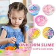 thumbnail image 4 of Unicorn Colle à Bulles de Slime en Coton pour Boue, Accessoires de Bonbons à Agencement de Couleurs, Pâte à Modeler, Décompression, Boue à Frotter, 4 of 9