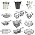thumbnail image 5 of Reheyre Mini French Fries Basket Food Bucket Snack Potato Chips Barrel Container Tableware, 5 of 8
