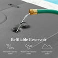 thumbnail image 6 of Best Choice Products 330lb Capacity Fillable Heavy-Duty Outdoor Cantilever Umbrella Base w/ Easy-Fill Spouts - Gray, 6 of 8