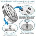 thumbnail image 2 of High Pressure Rain Shower Head Best Showerheads For Bathroom - Adjustable, 2 of 4