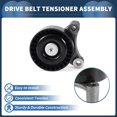 thumbnail image 4 of Conjunto de tensor de correa de Unique Bargains para Volvo Xc90 2015-2020 No.31460386 Metal 1 Pcs, 4 of 7
