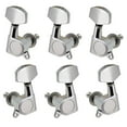 thumbnail image 6 of 6 Pieces Left + Right Electric Guitar Replacement Tuning Pegs Square Tuning Keys, 6 of 8
