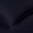 thumbnail image 5 of Superior Egyptian Cotton 300 Thread Count Deep Pocket Sheet Set, Twin, Navy Blue, 5 of 5