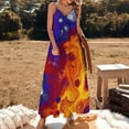 thumbnail image 3 of Phoenix Sleeveless Dress Long veiled dresses dress party night women's summer clothing, 3 of 7