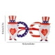 thumbnail image 3 of Decoración para el Día de la Independencia, decoración para fiestas temáticas del Día de la Independencia, gafas con letras, sombrero, bandera, marco de gafas, gafas de fiesta adecuadas para el Día de, 3 of 6